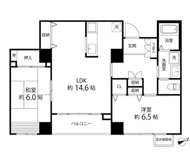 T&amp;#39;s garden東陽町  間取り図