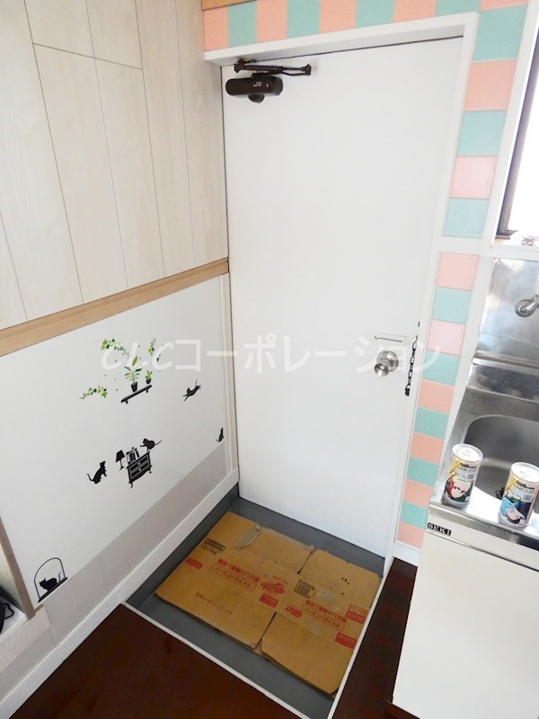 コーポ第二フクジュ 玄関