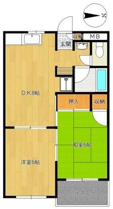 レジデンスシャイン 間取り図