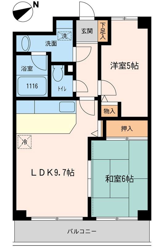 グランドメゾン壱番館 208号室 間取り
