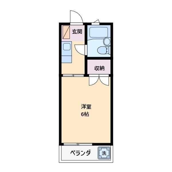 ガーデンハイツ  間取り図