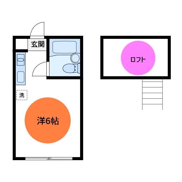 美和ハイツ 間取り図