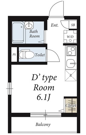 リブリ・三幸  間取り図