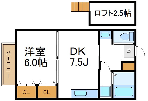 パークサイド鈴音   間取り