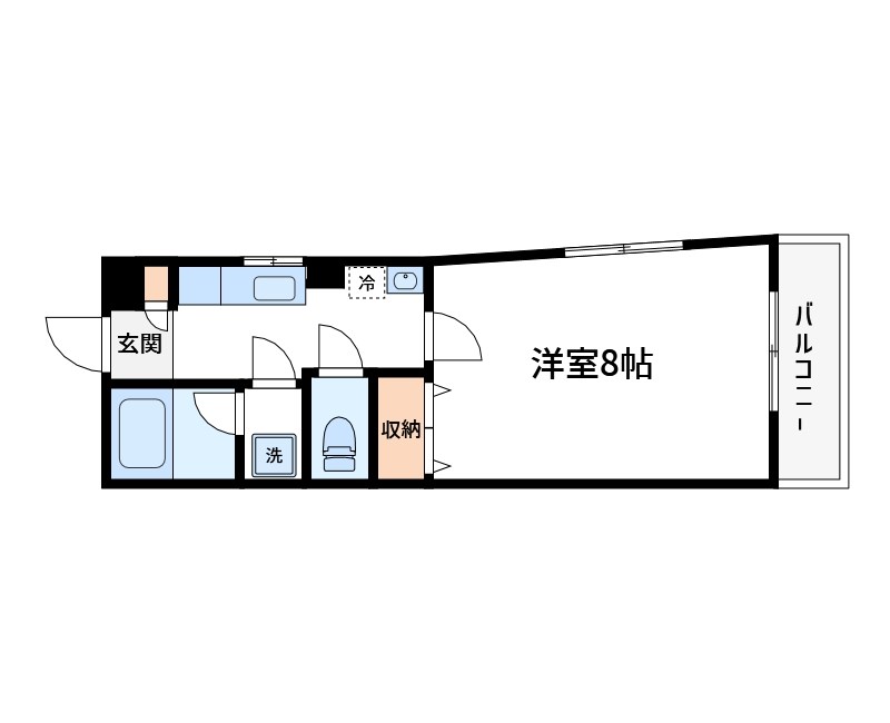 パレスホリケ８ 間取り図