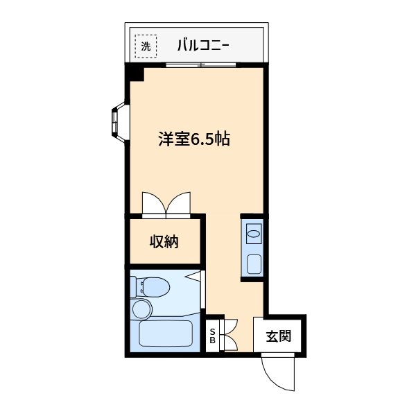 ヴィスタハウス  302号室 間取り