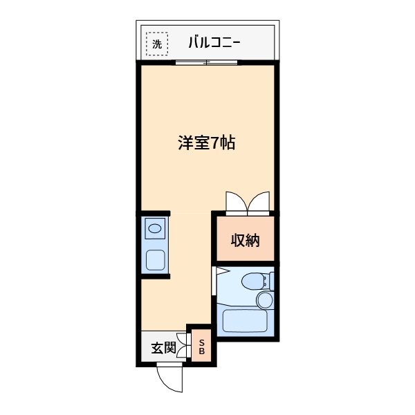 ヴィスタハウス  間取り図