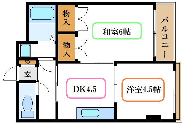 メゾンひかり 間取り図