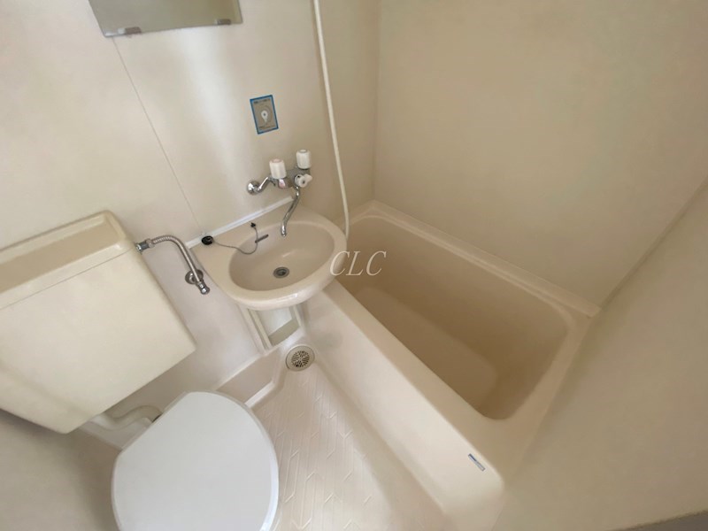 高台コーポ 風呂画像