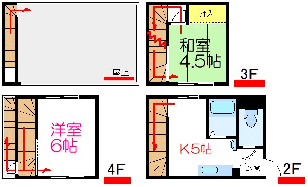 青木ビル 間取り