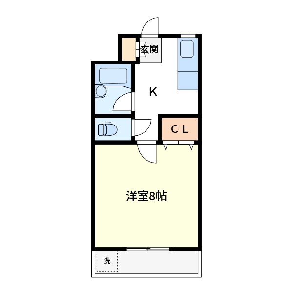 第1コンクラマンション 間取り図