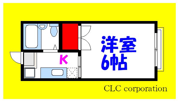 ホトコーポＢ３ 間取り図