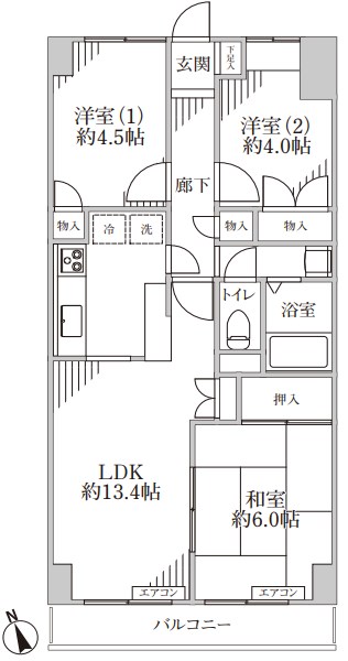 ファミール西葛西 間取り