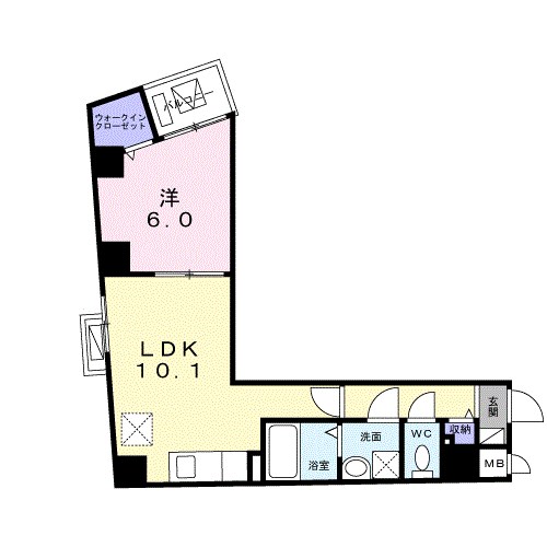 ファーストプレイス  間取り図