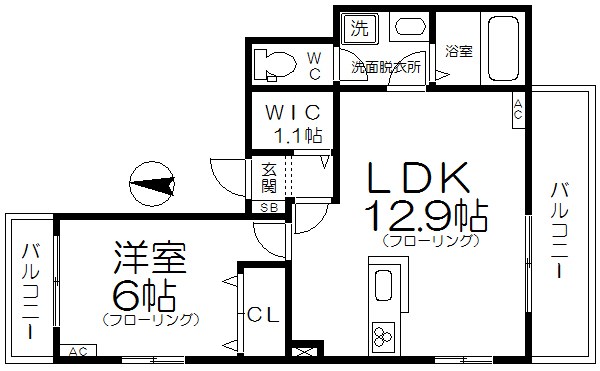 Forest 間取り図