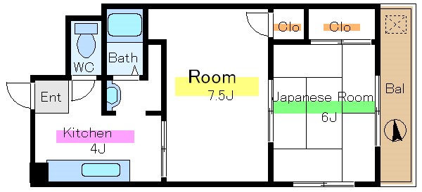 ベルハイツ 間取り図