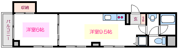 メゾンド錦糸町 間取り図