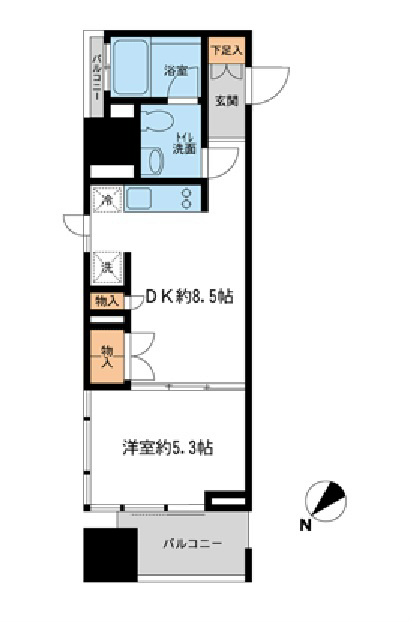 プロスペクトKALON三ノ輪   間取り図