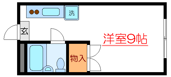 アーバンハイツ松崎  間取り図