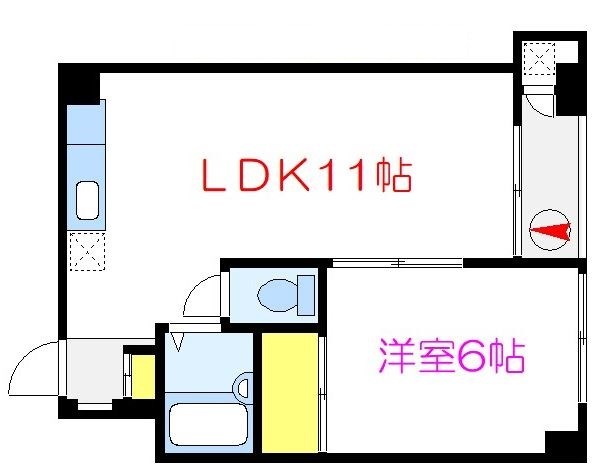 カーサグランデタマキ  103号室 間取り