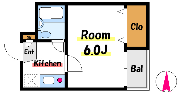 フラントゥール 間取り図