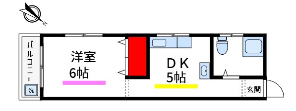 星野マンション  間取り