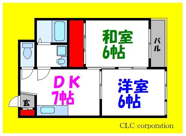 レジデンス中村 間取り図