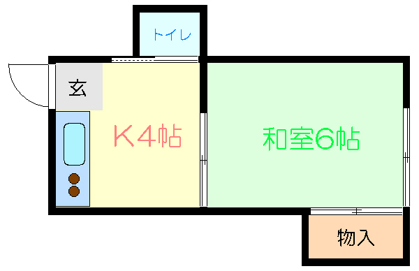 高庭ビル   間取り図