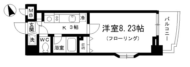 ＳＫガーデン葛西Ⅴ 間取り図