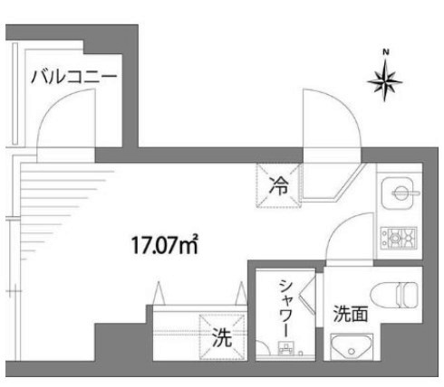 グランビュー門前仲町 間取り