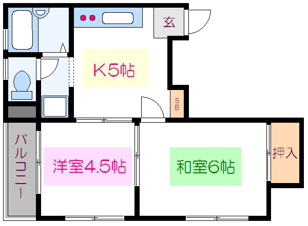 コーポ石井 間取り