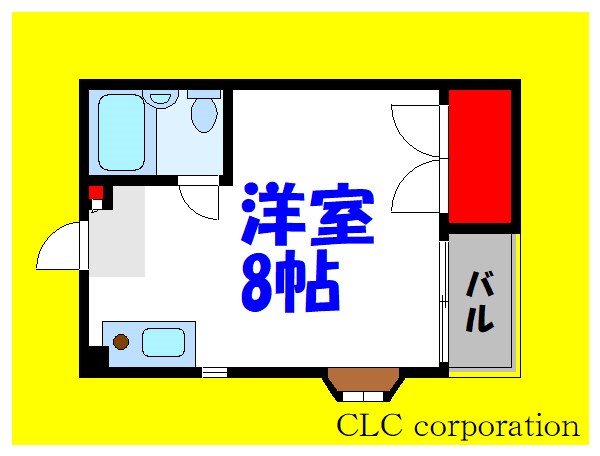 エルムーントビサン 間取り図