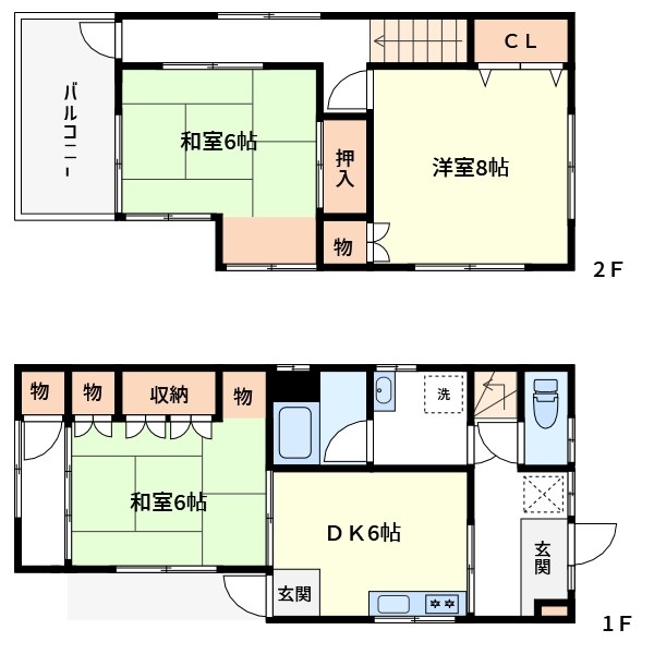 グランJS 間取り図