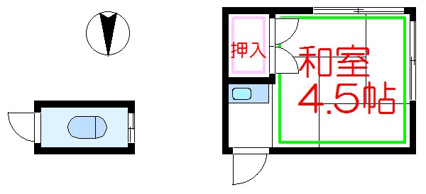 佐山荘  間取り