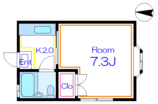 エクセレント   間取り図