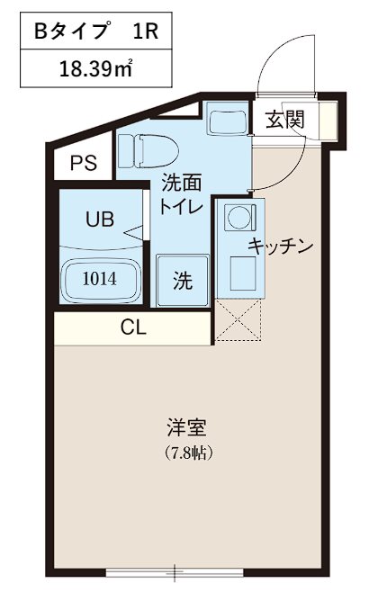 レピュア北千住レジデンスII 間取り