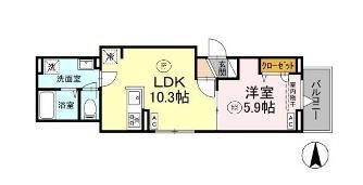 グラナーデ千住緑町   間取り図