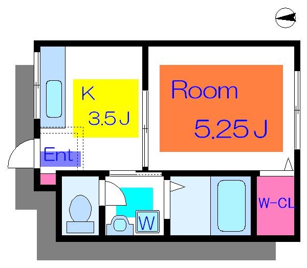 ウオチマンション  間取り図