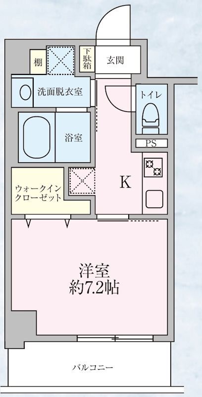 カーロヴィレッタ３ 間取り図