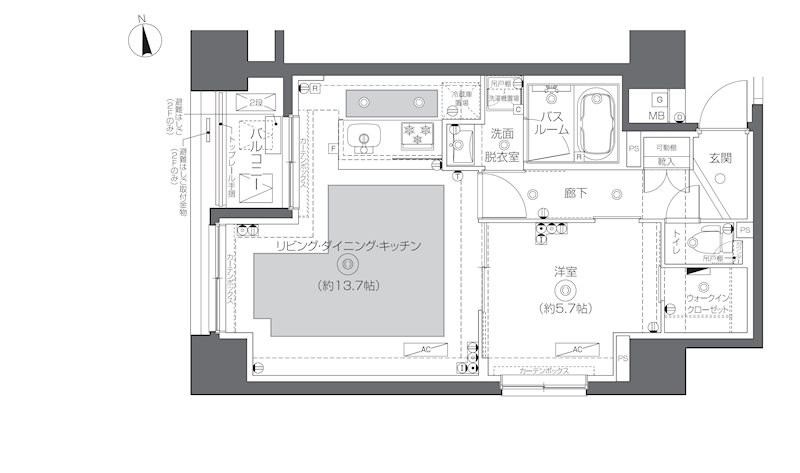 ZOOM秋葉原SQUARE 間取り