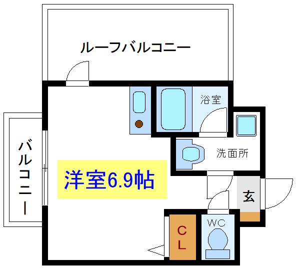 ルシェリア亀戸 間取り図