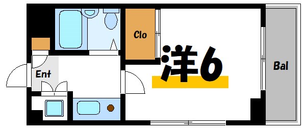 瑞江マキノビル 間取り図