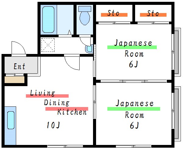 成岡マンション  間取り図