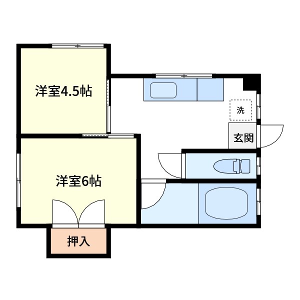 ハイツ田中 間取り