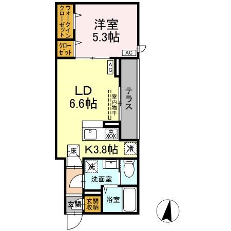 グラナーデ興宮 間取り図