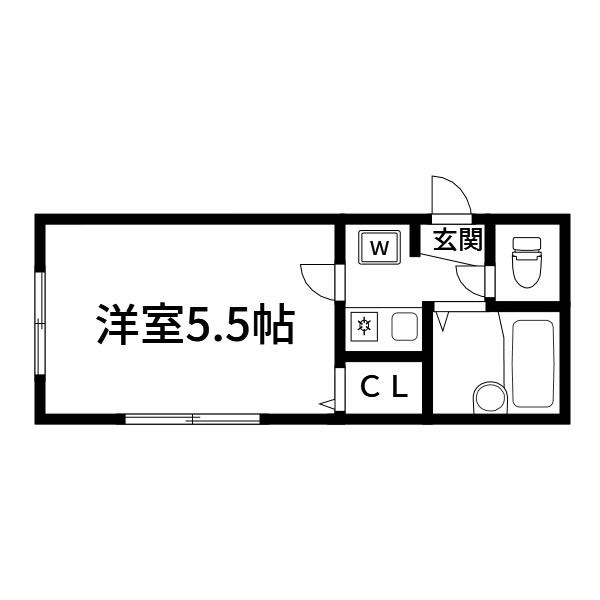 エスティハイム 間取り図