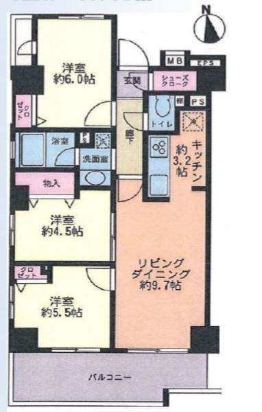 アーク金町レジデンス  間取り図