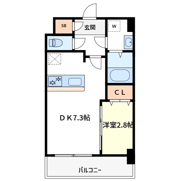 ドゥーエ青砥 間取り図