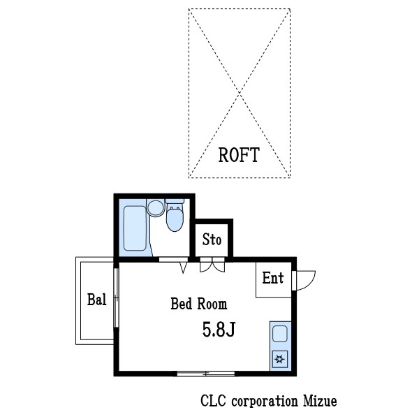 ユニハイム一之江 間取り図