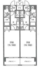 コモン西葛西 間取り図